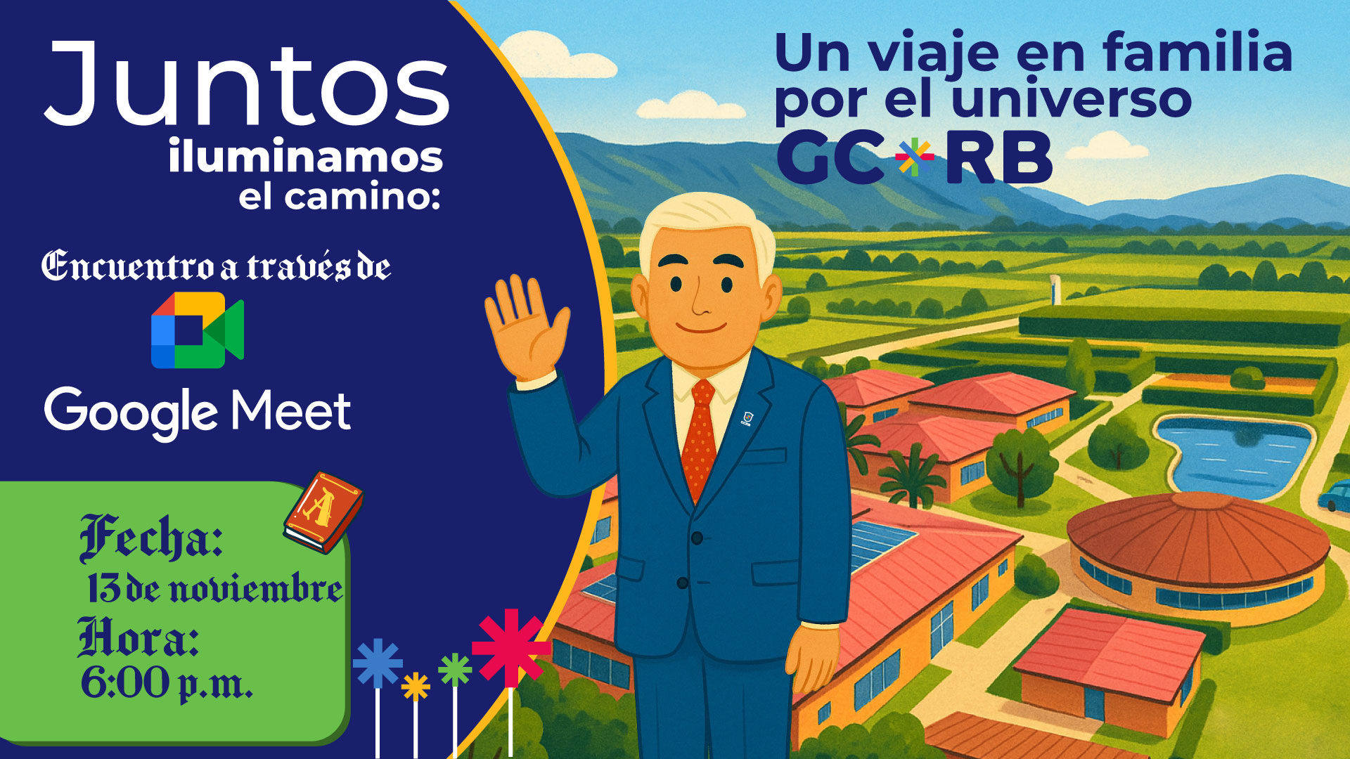 Ven y disfruta de la experiencia de ser parte del GCRB . Admisiones 2026.